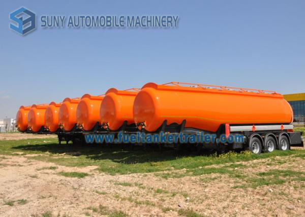 Quality High Capacity International Goose Neck Oil Tank Trailer 45000L 3 Axle for sale