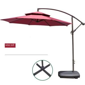 Wholesale Outdoor Canopy Round Roman Umbrella with LMS-02 Aluminum Frame and 360 Degree Rotation from china suppliers