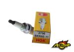 Professional Engine NGK Spark Plugs 2756 BKR6E-11 90919-01249 , Denso 3473 Spark