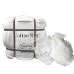 Decontamination Hosiery Reusable Cotton Cleaning Cloths White Knit