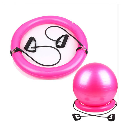 Yoga Ball With Fixed Base Factory Hot Sales Soft Exercise Ball play ball