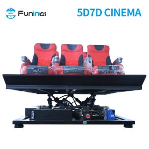 Wholesale Customized 5D Movie Theater With Dynamic Motion Seats 5D Cinema from china suppliers