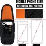 Tactical Cell Phone Holster Pouch, Tactical Smartphone Pouches Cellphone Case