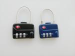 TSA 320 Luggage Cable Lock / Zinc Alloy Backpack Cable Lock Free Sample