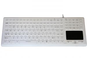 Wholesale Medical Silicone Waterproof Keyboard 122 Functional Keys Backlight German Layout from china suppliers