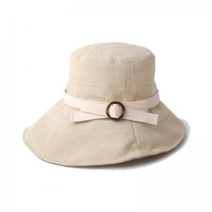 Wholesale OEM Lady Women Floral Outdoor Bucket Hats Cotton 60cm For Summer from china suppliers