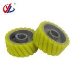 PU Helical Gear Feeding Roller For Four Sides Planer 120*30*50mm Pressure Roller