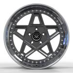 Ford GT 21x13 And 20x9.5 Big Lip 2 Piece Forged Wheels