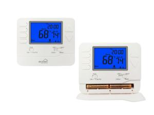 Wholesale Riseem Weekly Programmable 0.5°C Accuracy HVAC System Heat Pump Thermostat 24V from china suppliers