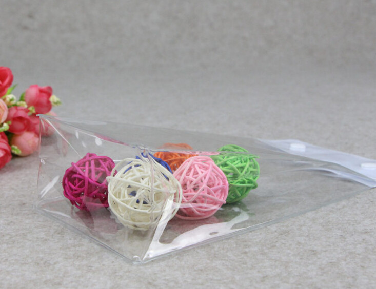 Soft Clear EVA Plastic Bag , Small Eva Gift Bag / Stationary Bag Eco Friendly