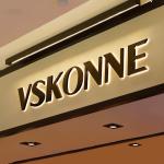 Stainless steel illuminated Gold 3D Customized backlit outdoor logo letter sign