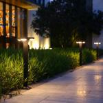 CE Certified Square Landscape LED Solar Pathway Lights IP65 For Villas