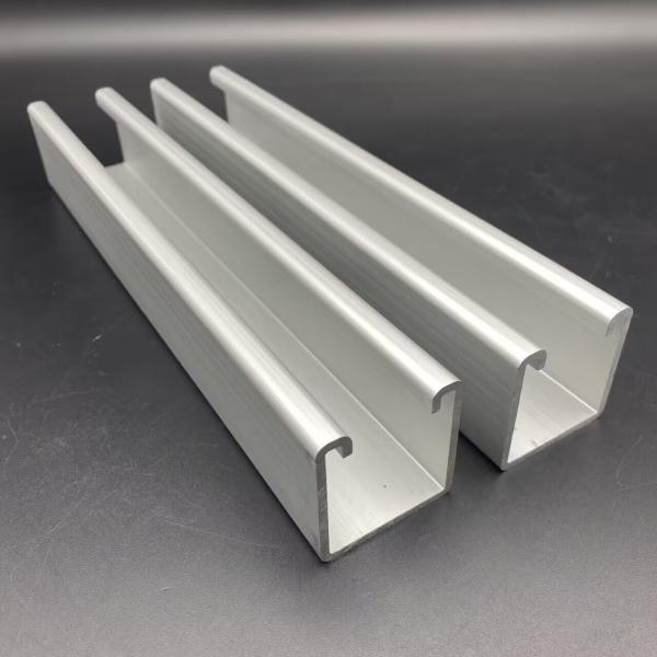 Aluminum 6061 Unistrut Channel 3m 6m Aluminum C Profile