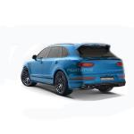 Auto Blue Bentley Bentayga Body Kit Widebody Carbon Fiber Front Lip Diffuser