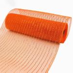 christmas mesh webbing wired organza Lattice Woven Wired Ribbon Christmas