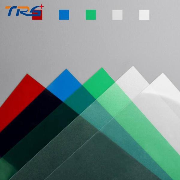 0.3mm thickness Transparent 20*30cm five colors plastic building for MODEL