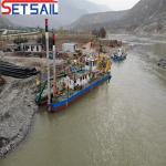 Shijiazhuang River Sand Pump 12 Inch Cutter Suction Mud Dredger 1450mm Cutter