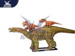 Life Size 3d Animated Dinosaur Model Decoration For Playground / City Center