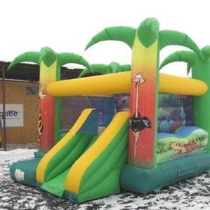 Wholesale Chirdren Jump N Slide Jungle Bouncy Castle Super Heroes Durable 0.55mm PVC from china suppliers
