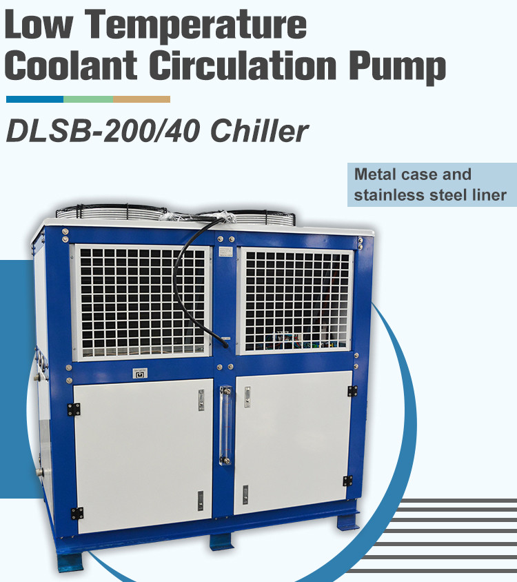 Lab Chiller Unit Low Temperature Coolant Circulation Pump 200L