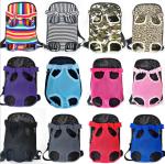 Legs Out Hands Free Adjustable Front Dog Carrier Backpack Travel For Small