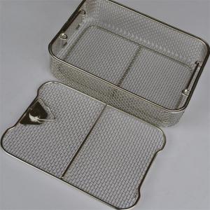 Wholesale Square Hole 0.64mm Wire Mesh Fruit Bowl Electrolytic Polishing from china suppliers
