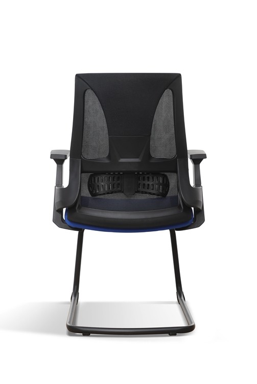 Blue 256'' Funria Ergonomic Mesh Office Swivel Chair Resists Abrasion