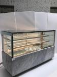 R134A Refrigerant Cake Display Chiller Rustproof Dynamic Fan Cooling