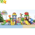 European Standard Plastic Playground Slide For Child 3-14 Years Old