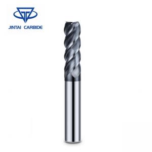 Wholesale HRC60 Solid Tungsten Carbide End Mill Types Of Milling Cutter 4 Flutes from china suppliers