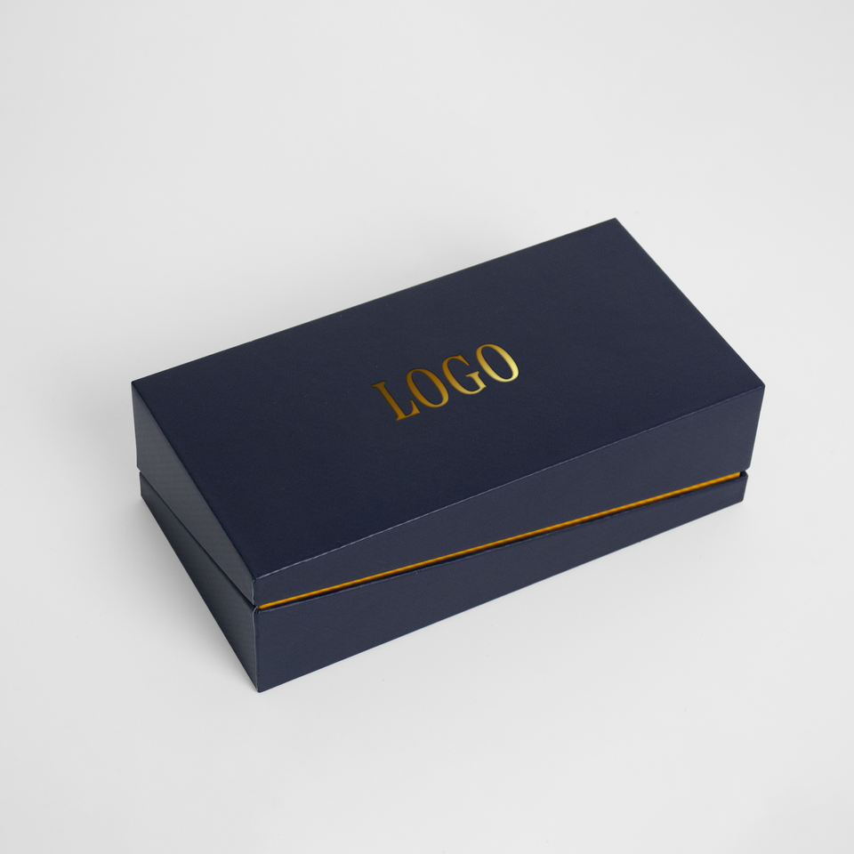 Custom Logo Eco Cardboard Gift Package Rigid Paper Box with Luxury Lid Base Material