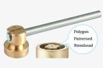 1207 FxF Double Shut-off Brass Ball Valve set w/ Meter Outlet & Magnetic