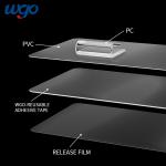 No-Drilling Needed Wire Shelf Hanger Shower CaddySelf Adhesive Strips Bathroom