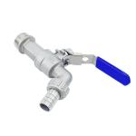 DN15-DN25 304 Stainless Steel Faucet Ball Valve with Normal Temperature and