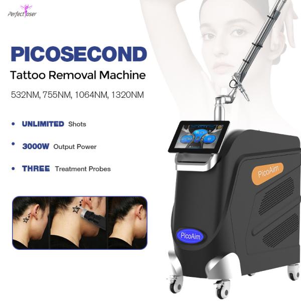 Q Switched Nd Yag Picosecond Laser Tattoo Removal Machine Acne Pigmentation