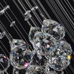 Long Crystal Chandelier Lighting Lustres Lampadari Modern Stage hallway light(WH