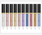 10 Colors Diamond Glitter Eyeshadow Waterproof Long Lasting Metallic Shimmer Eye