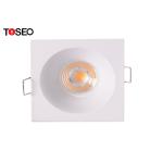 85 Minimeter White Square Recessed Downlights 220v Led Spotlight Anti Glare