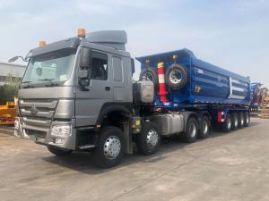 Wholesale U Shape Hydraulic Cylinder Rear Dump Trailer Tread 1840mm and Best for Your Business from china suppliers