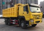 Yellow 50t Load 75km / H Heavy Duty Dump Truck