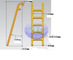 OEM Plastic Rotational Moulding Furniture Kids Bunk Beds By Aluminum Rotational