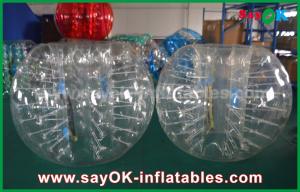 Wholesale Inflatable Games For Adults Transparent 0.8mm / 1.0mm PVC / TPU Bubble Bumper Ball Soccer 1.5ｍ DIA from china suppliers