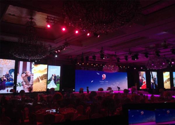 Indoor P4.81 Full Color Rental LED Display With Die-casting Aluminum Cabinet