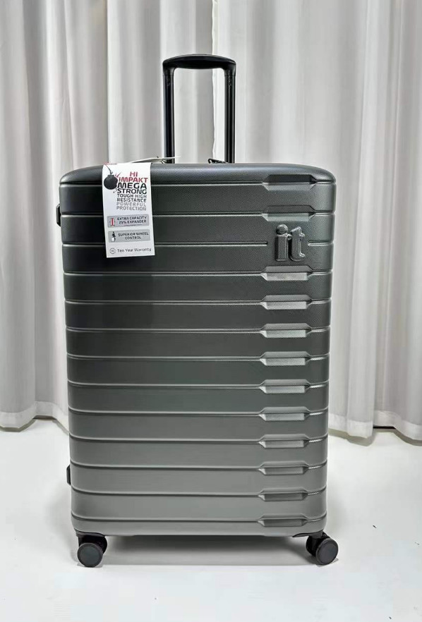 Factory Custom White 3-Piece Hardshell ABS Carry-On Luggage Set Unisex Travel Gear With Spinner Wheels