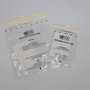 Wholesale Medical Specimen Zip Lock Transport Bag For Lab Hospital from china suppliers