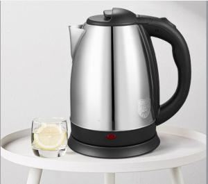 Wholesale 201/304 Stainless Steel Electrical Appliances Kettle Black Silver White Body OEM Customized from china suppliers