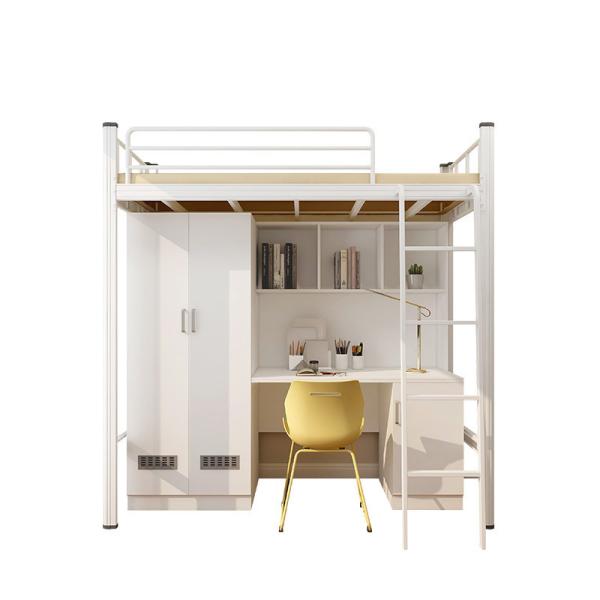 Mail packing Y Modern School Dormitory Bedroom Furniture Set Loft Metal Bunk Bed