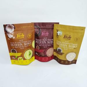 Wholesale Laminated VMPET Aluminum Foil Stand Up Bag Plastic Mylar Zipper Bag Moisture Proof from china suppliers