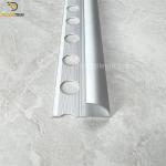 Alloy 6063 T5 Material Metal Tile Trims 12.5mm Round Aluminium Trim