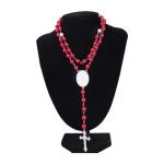 Customizable Photo Insert Sublimation Rosary Beads Necklace Sublimation Blank